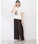 オフショルプリントハーフスリーブTシャツ