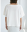 オフショルプリントハーフスリーブTシャツ