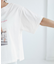 オフショルプリントハーフスリーブTシャツ