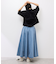 【Dickies】コットンダンプサーキュラーイージースカート