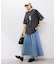 【Dickies】コットンダンプサーキュラーイージースカート