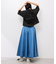 【Dickies】コットンダンプクロップドシャツ