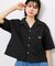【Dickies】コットンダンプクロップドシャツ