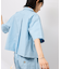 【Dickies】コットンダンプクロップドシャツ