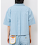 【Dickies】コットンダンプクロップドシャツ