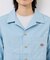 【Dickies】コットンダンプクロップドシャツ