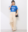 【Dickies】コットンダンプドロストリラックスパンツ