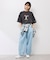 【Dickies】コットンダンプドロストリラックスパンツ