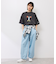 【Dickies】コットンダンプドロストリラックスパンツ