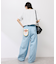 【Dickies】コットンダンプドロストリラックスパンツ