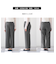 【WEB限定・丈長め】レディハンサムシリーズ ウールライクウエストタックセミワイドパンツ