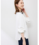 【前後2WAY】【WEB限定カラー】配色リボンブラウス/通勤対応