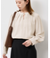 【前後2WAY】【WEB限定カラー】配色リボンブラウス/通勤対応