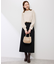 【前後2WAY】【WEB限定カラー】配色リボンブラウス/通勤対応