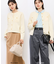 【洗濯機OK】【WEB限定カラー】ミラノリブニットカーディガン