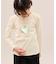 【KIDS/キッズ】【吸水速乾】フラワースパンコールトップス