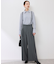 フレアシルエットサスペンダー付きパンツ