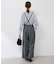 フレアシルエットサスペンダー付きパンツ