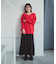 【WEB限定カラー】スフレニットシリーズ Vネックニットプルオーバー/イージーケア・リンクコーデ