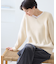 【WEB限定カラー】スフレニットシリーズ Vネックニットプルオーバー/イージーケア・リンクコーデ