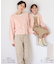 【WEB限定カラー】スフレニットシリーズ Vネックニットプルオーバー/イージーケア・リンクコーデ