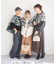 【WEB限定】求心柄ボリュームスリーブカーディガン/イージーケア