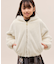 【KIDS/キッズ】ふわふわフェイクファージップブルゾン