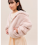 【KIDS/キッズ】ふわふわフェイクファージップブルゾン