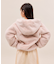 【KIDS/キッズ】ふわふわフェイクファージップブルゾン