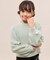 【KIDS/キッズ】スフレニットシリーズ リボンニットプルオーバー/イージーケア・リンクコーデ