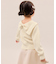 【KIDS/キッズ】【2WAY】マシュマロニットリボンカラートップス/リンクコーデ