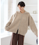 【WEB限定】Wジップシャギーニットブルゾン