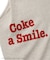 【Coca-Cola】【汗染み加工・セットアップ対応】ラメ入りミニ裏毛フレンチスリーブTシャツ