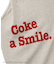 【Coca-Cola】【汗染み加工・セットアップ対応】ラメ入りミニ裏毛フレンチスリーブTシャツ