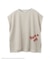 【Coca-Cola】【汗染み加工・セットアップ対応】ラメ入りミニ裏毛フレンチスリーブTシャツ
