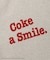 【Coca-Cola】【汗染み加工・セットアップ対応】ラメ入りミニ裏毛フレンチスリーブTシャツ