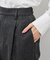 スリートーンツイードテーパードパンツ/セットアップ対応