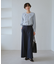 【WEB限定】配色ボウタイ風ブラウス