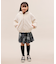 【KIDS/キッズ】インパンツ付きチェック柄フレアスカート/リンクコーデ
