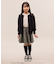 【KIDS/キッズ】インパンツ付きチェック柄フレアスカート/リンクコーデ