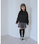 【KIDS/キッズ】【FILA/フィラ別注】袖フリル裏毛プルオーバー