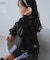【KIDS/キッズ】【FILA/フィラ別注】袖フリル裏毛プルオーバー