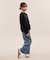 【KIDS/キッズ】【FILA/フィラ別注】袖フリル裏毛プルオーバー