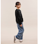 【KIDS/キッズ】【FILA/フィラ別注】袖フリル裏毛プルオーバー