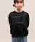 【KIDS/キッズ】【FILA/フィラ別注】袖フリル裏毛プルオーバー