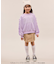 【KIDS/キッズ】【FILA/フィラ別注】袖フリル裏毛プルオーバー