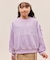 【KIDS/キッズ】【FILA/フィラ別注】袖フリル裏毛プルオーバー