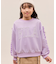 【KIDS/キッズ】【FILA/フィラ別注】袖フリル裏毛プルオーバー