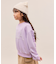 【KIDS/キッズ】【FILA/フィラ別注】袖フリル裏毛プルオーバー