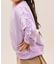 【KIDS/キッズ】【FILA/フィラ別注】袖フリル裏毛プルオーバー